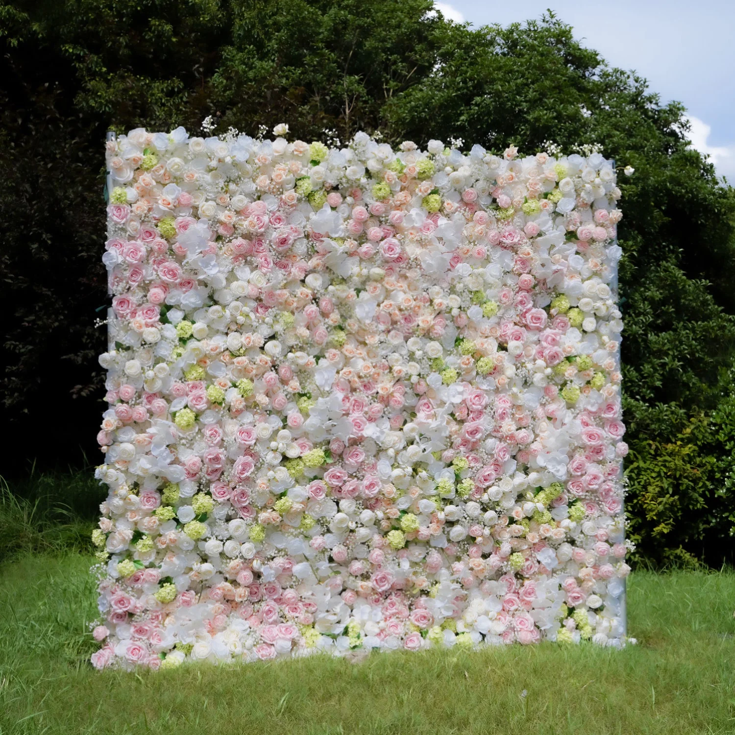 Premium 5D “Coco” flower wall cloth back