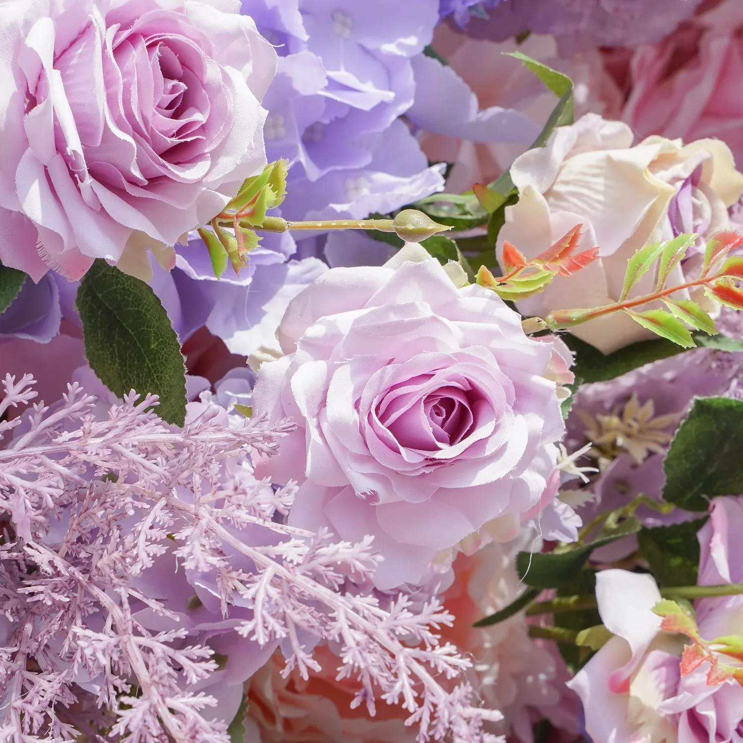 Premium 5D “Indy” flower wall cloth back