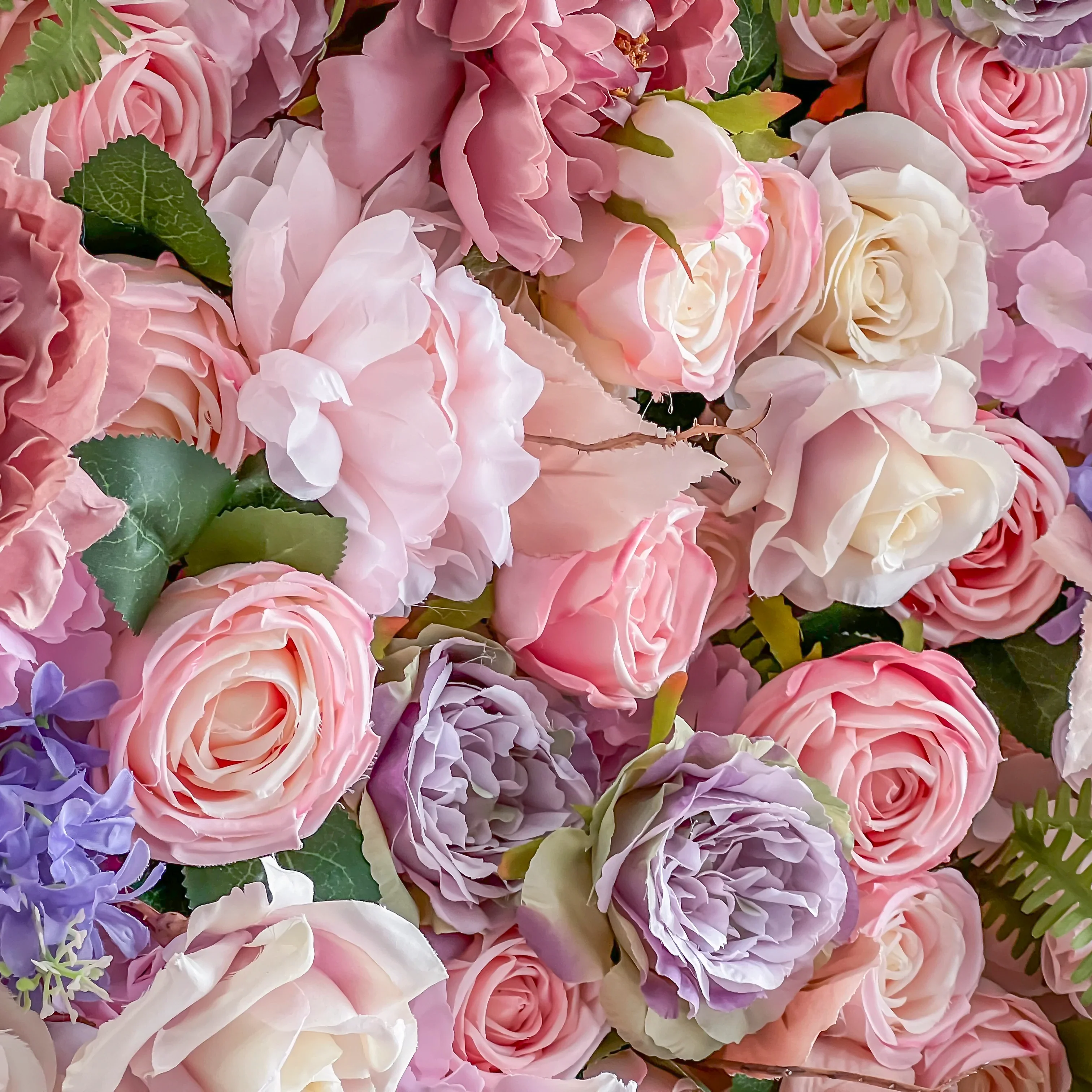 Deluxe 5D “Clara” flower wall cloth back