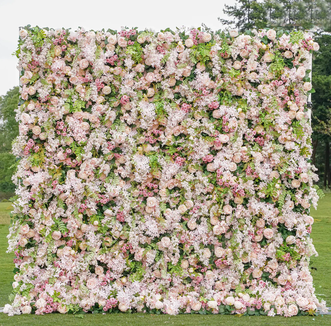 Deluxe 5D “Harper” flower wall cloth back