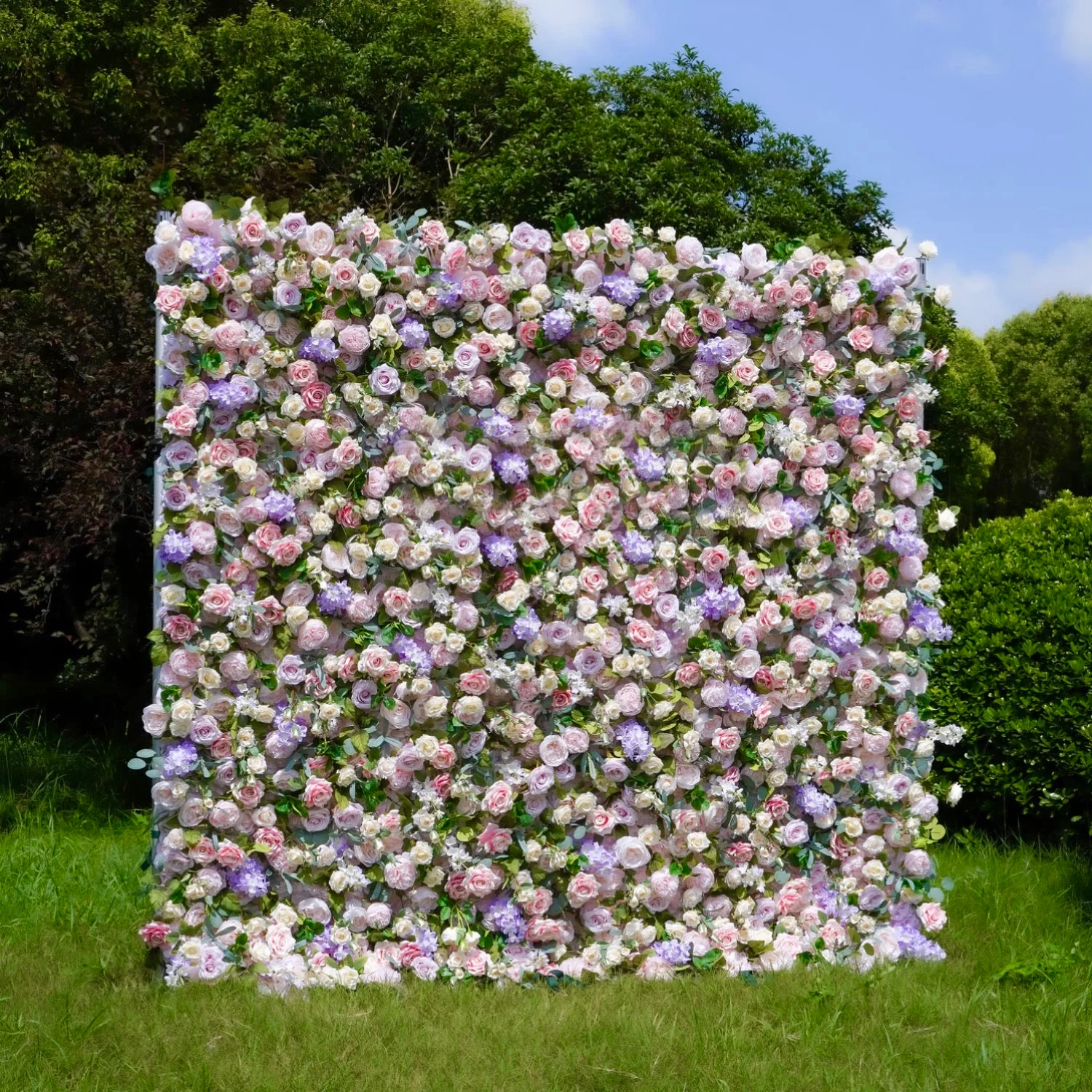 Premium 5D “Chelsea” flower wall cloth back