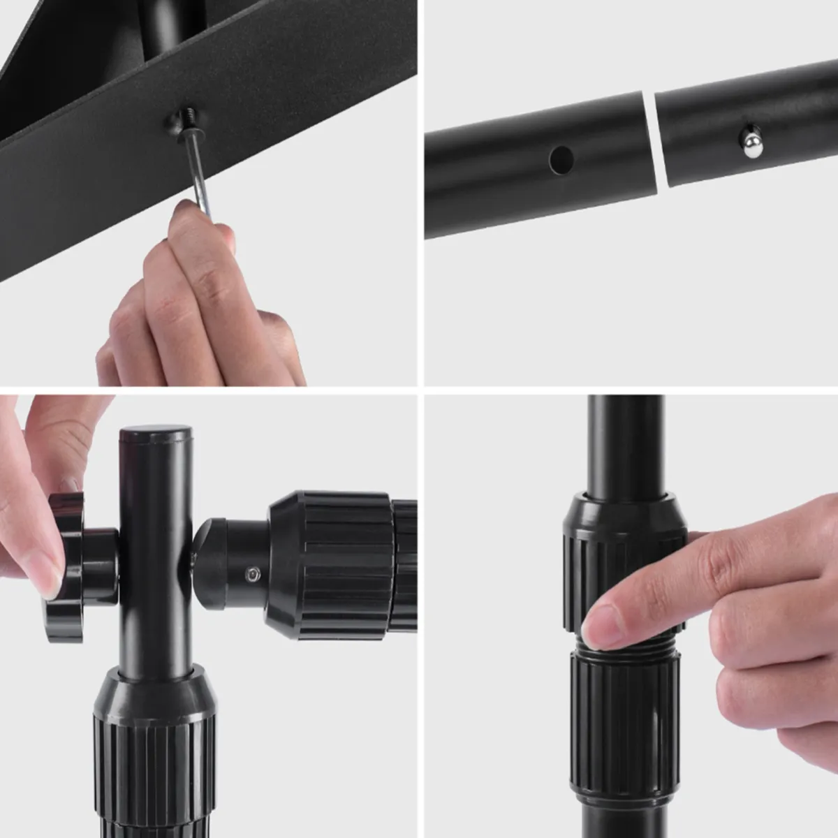 Adjustable aluminium frame 92cm x 176cm - 260cm x 328cm