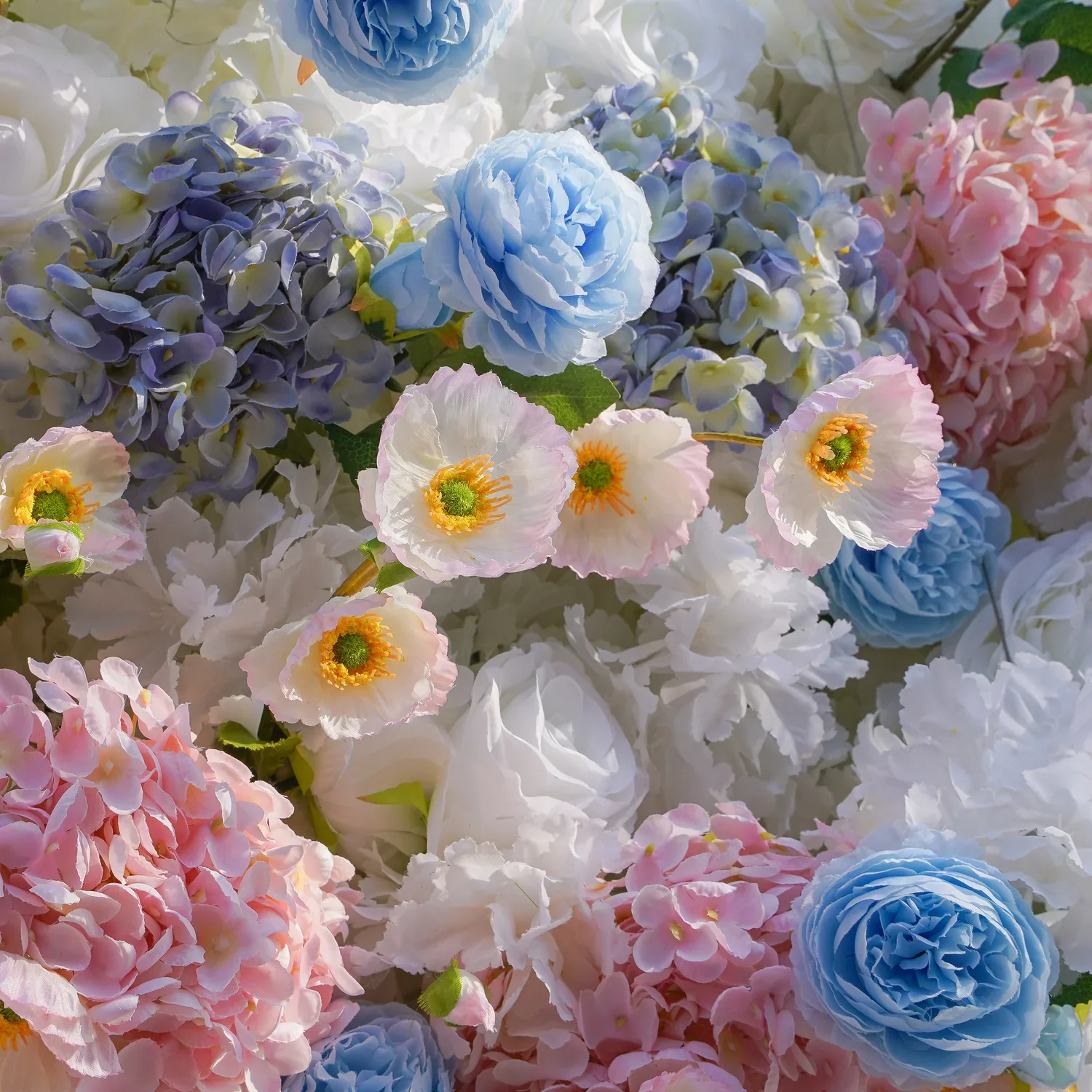 Premium 5D “Myla” flower wall cloth back