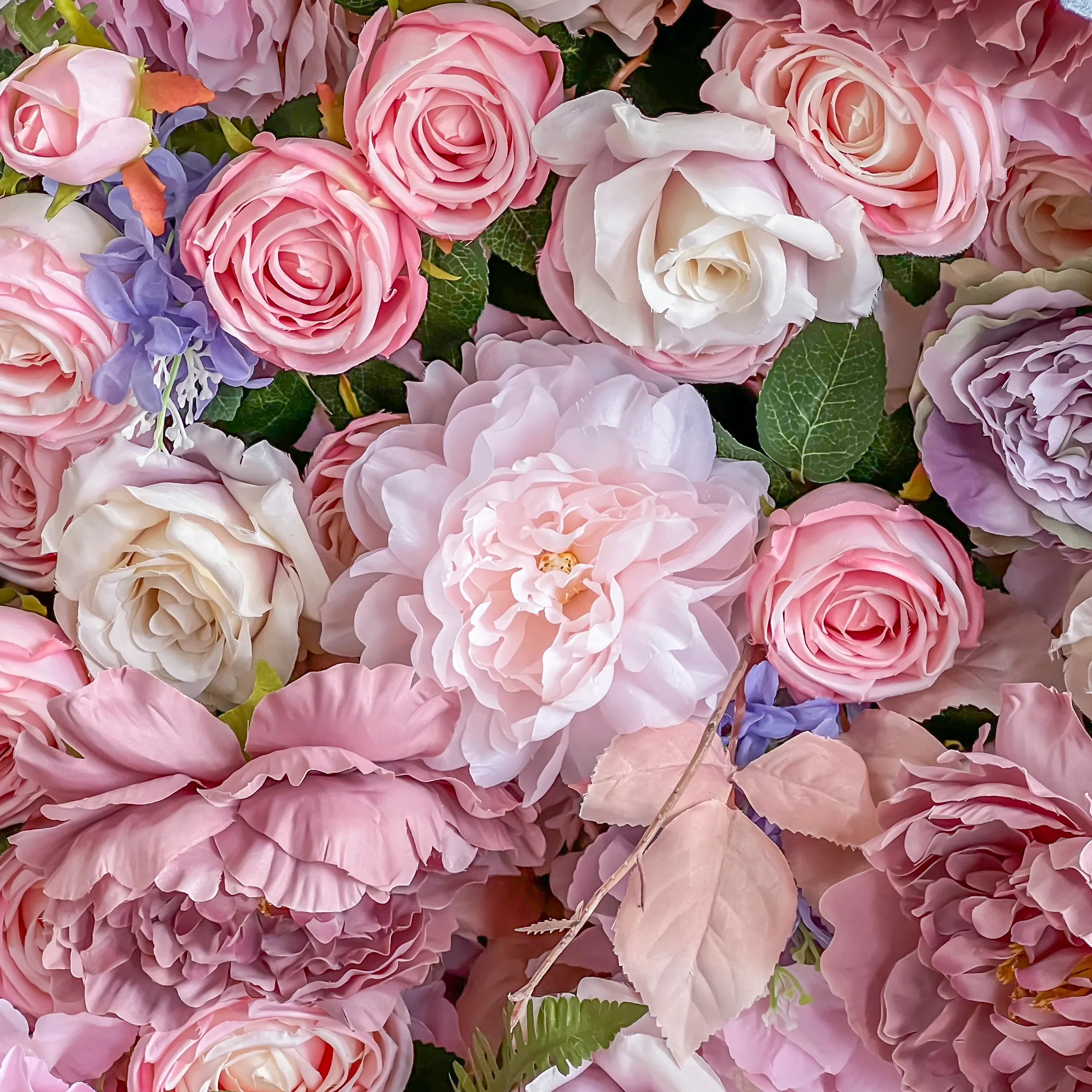 Deluxe 5D “Clara” flower wall cloth back