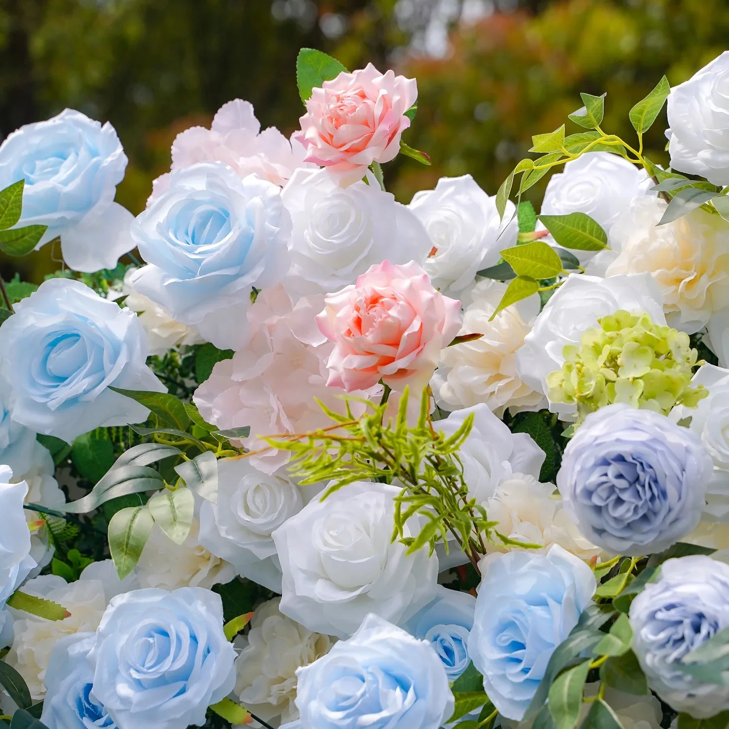 Deluxe 5D “Pasamina” flower wall cloth back