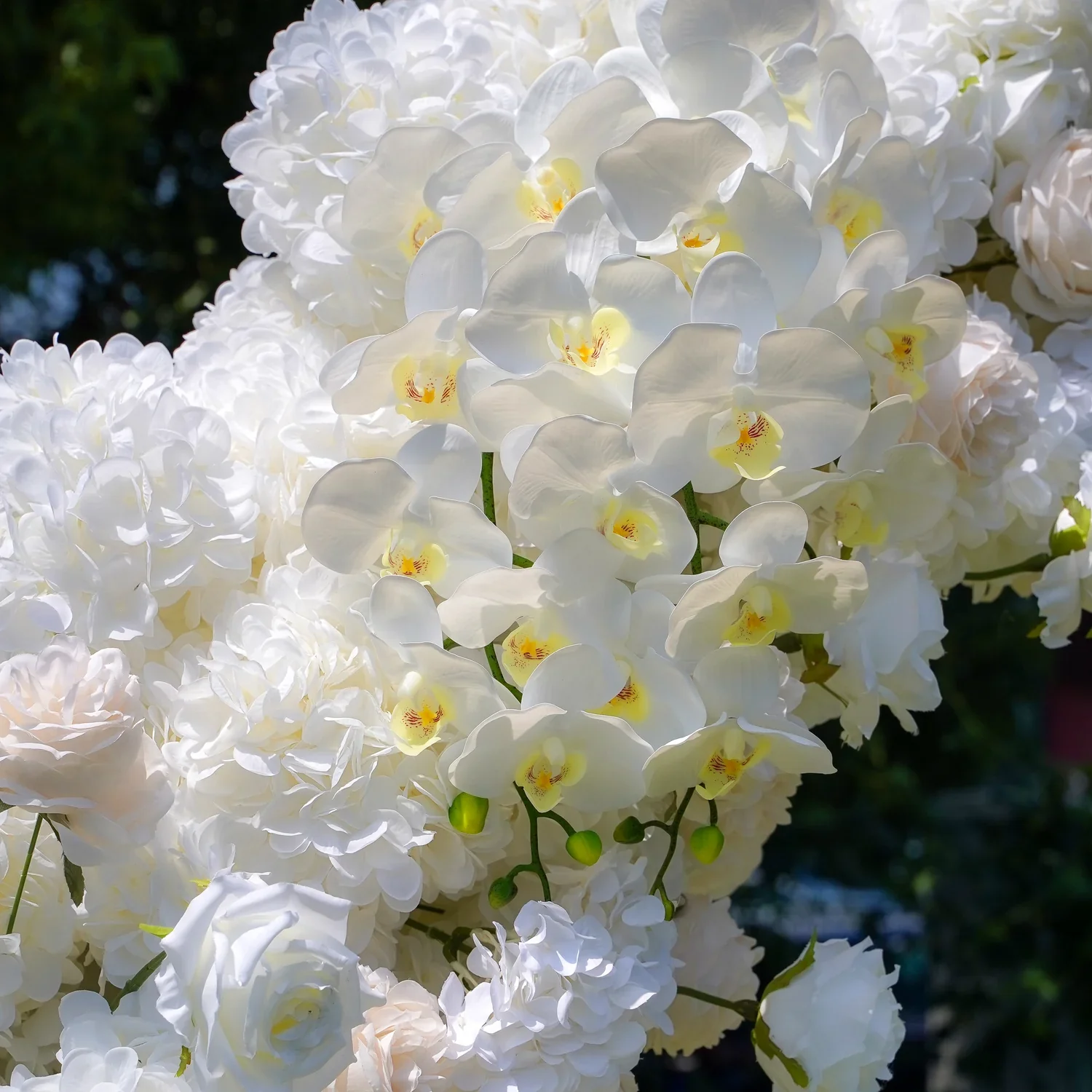 Lilly floral arch freestanding