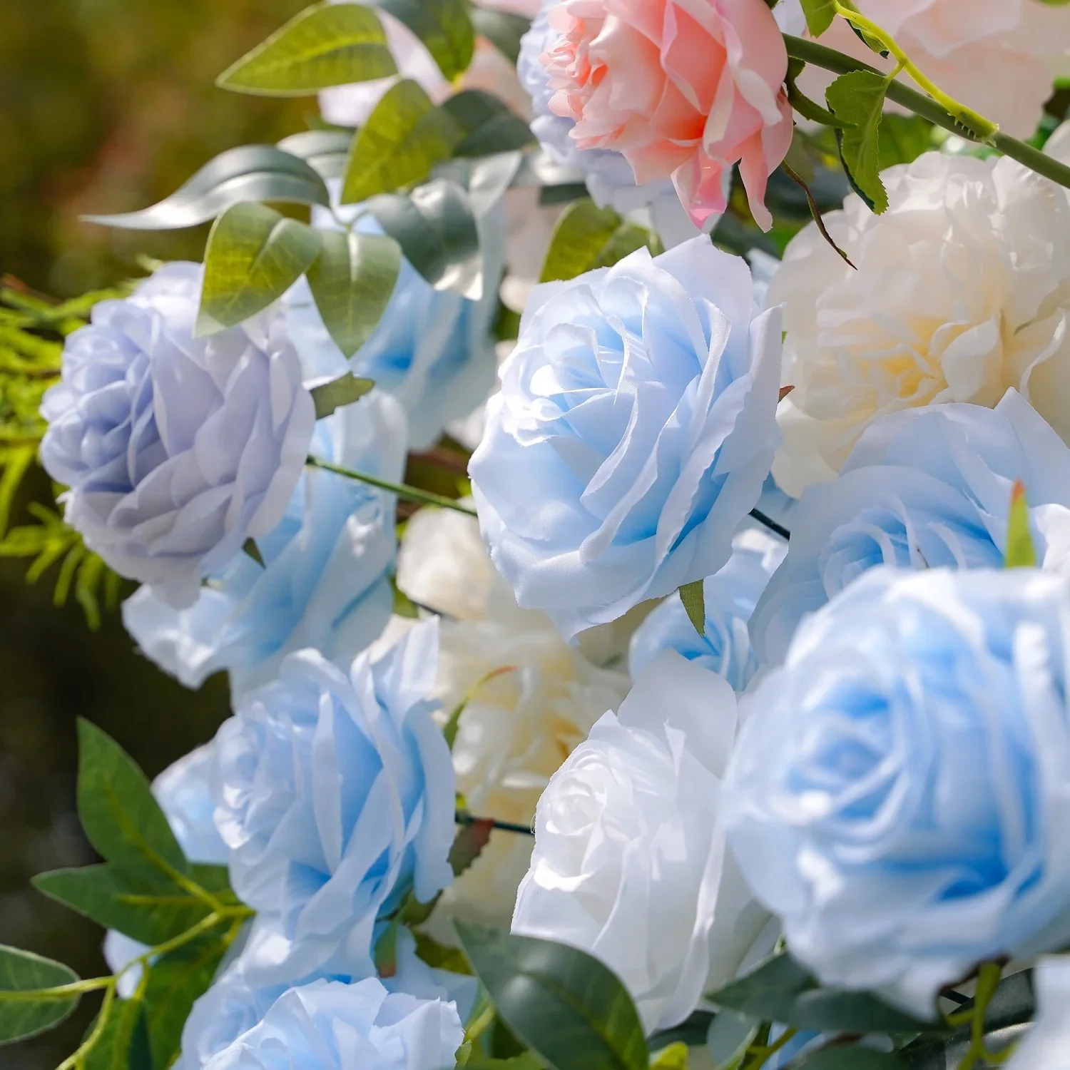 Deluxe 5D “Pasamina” flower wall cloth back