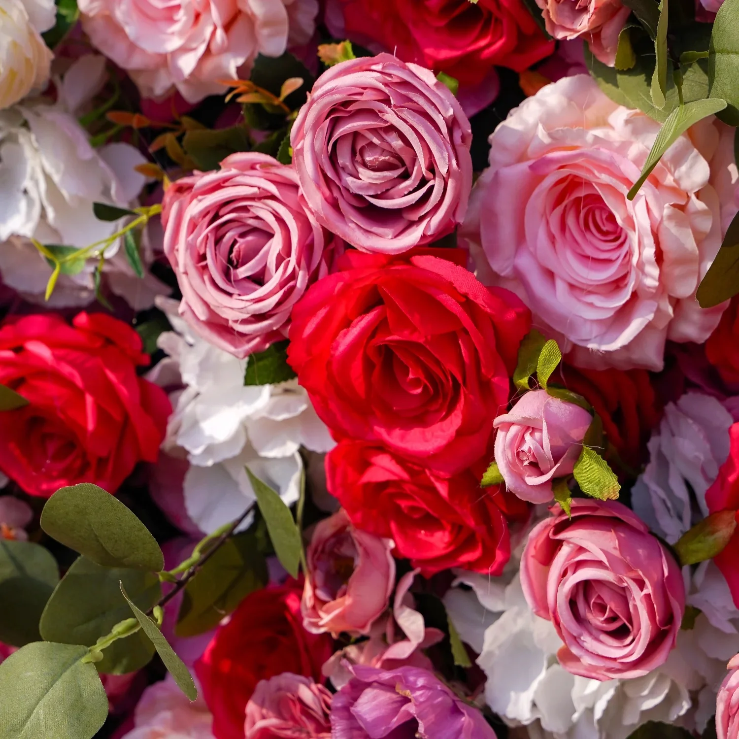 Deluxe 5D “Alisha” flower wall cloth back