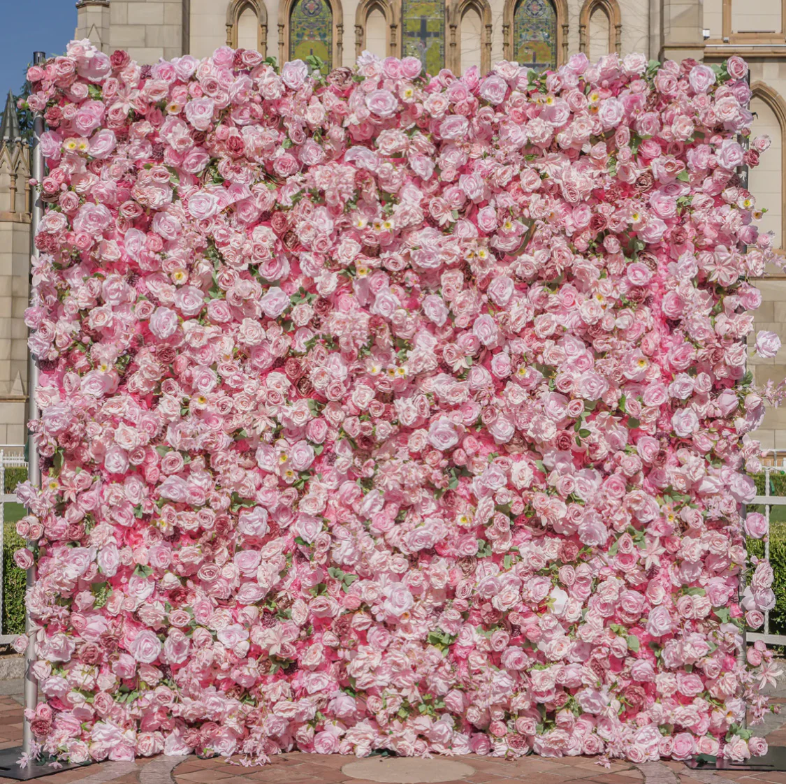 Deluxe 5D “Delilah” flower wall cloth back