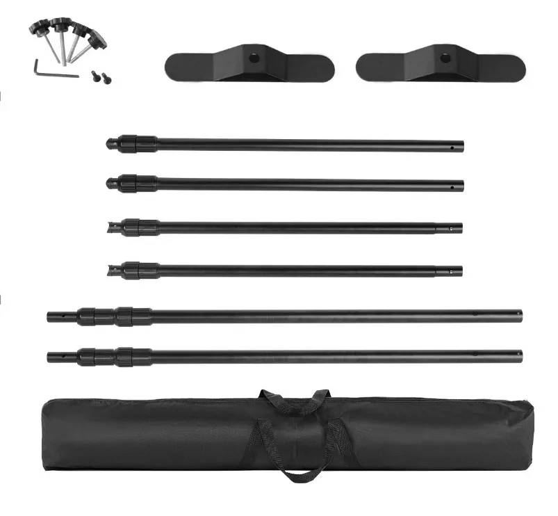 Adjustable aluminium frame 92cm x 176cm - 260cm x 328cm