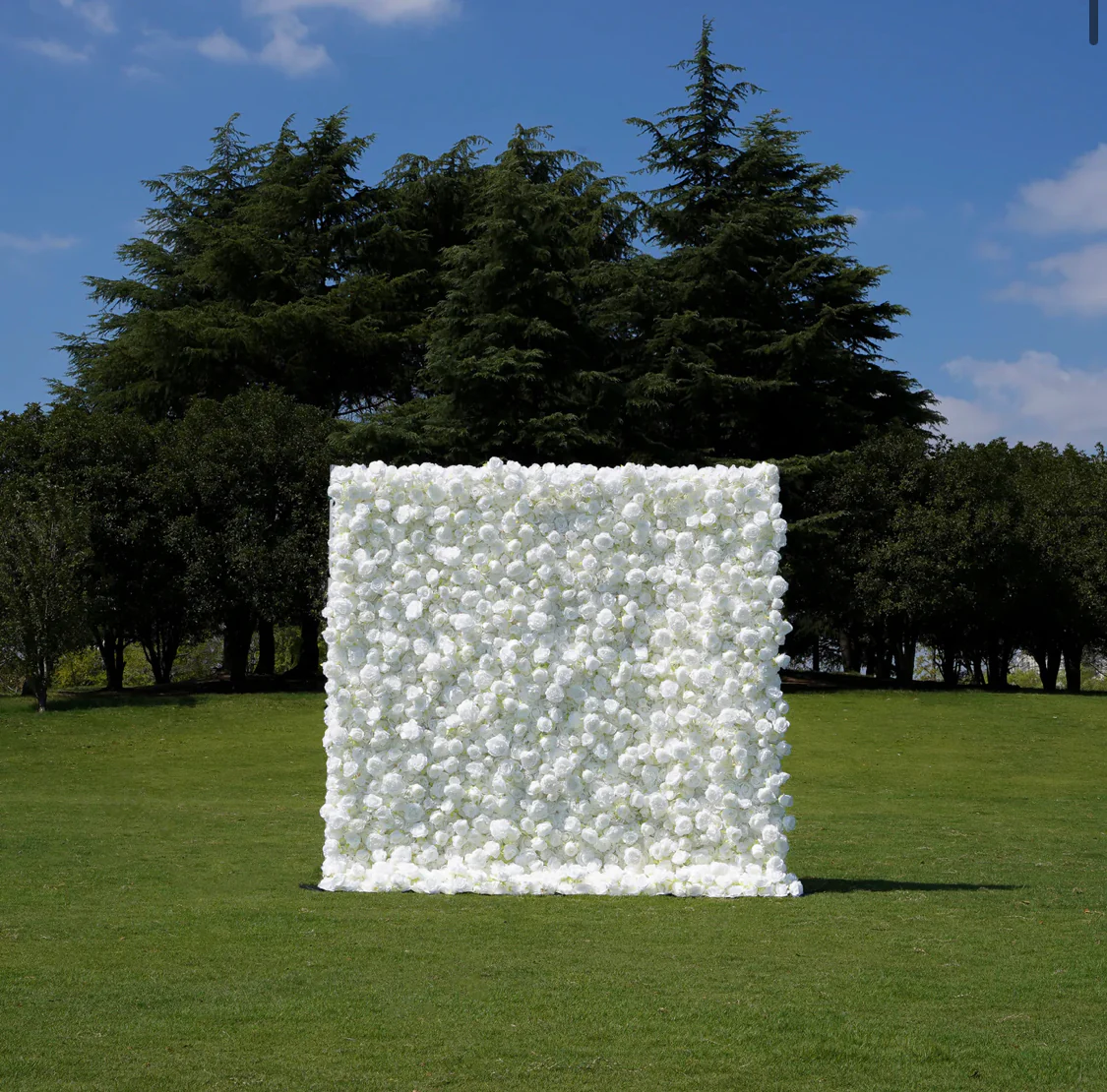 Deluxe 5D “Stephanie” flower wall cloth back