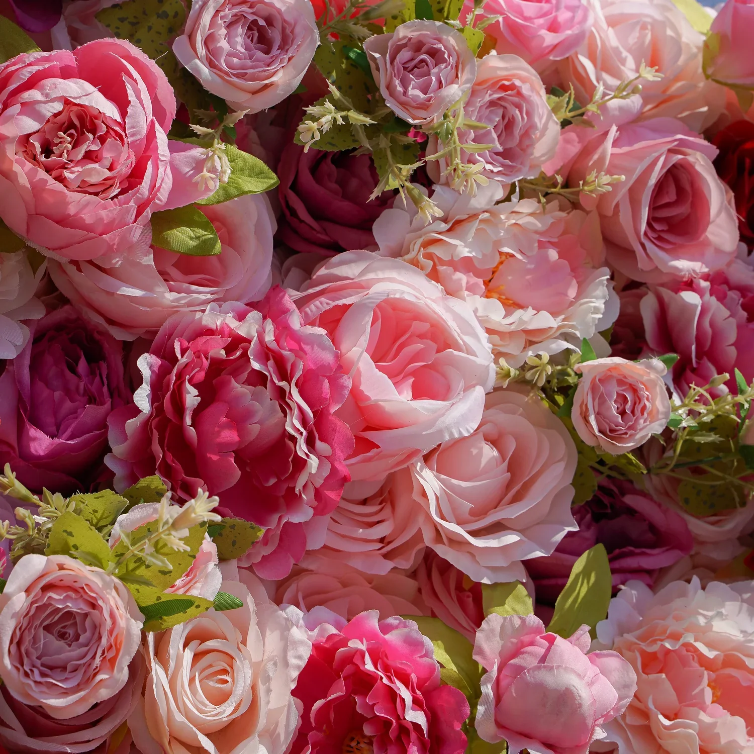 Premium 5D “Maeve” flower wall cloth back