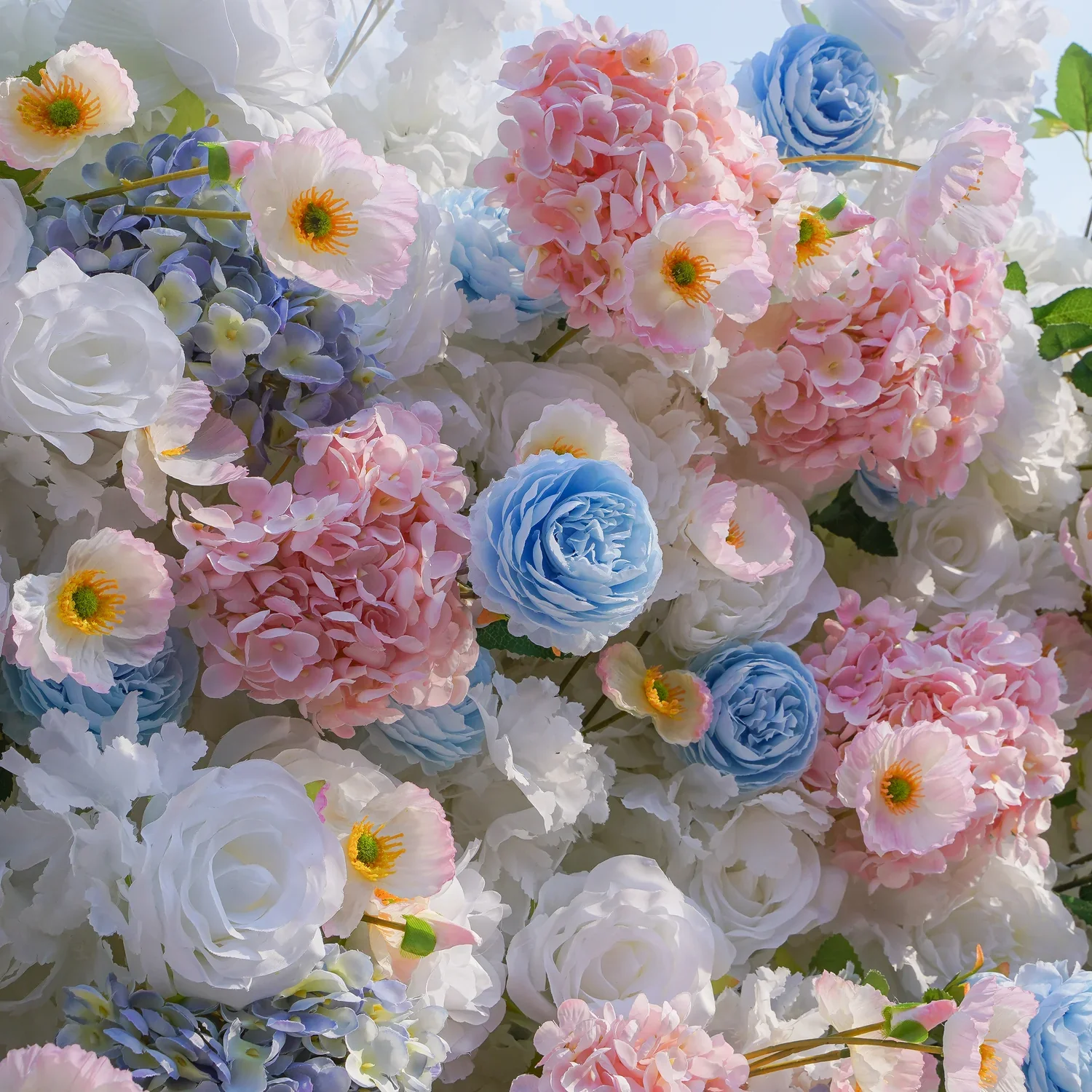 Premium 5D “Myla” flower wall cloth back