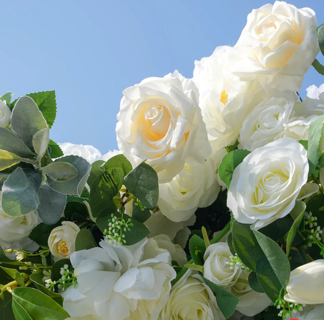 Deluxe 5D “Selina” flower wall cloth back