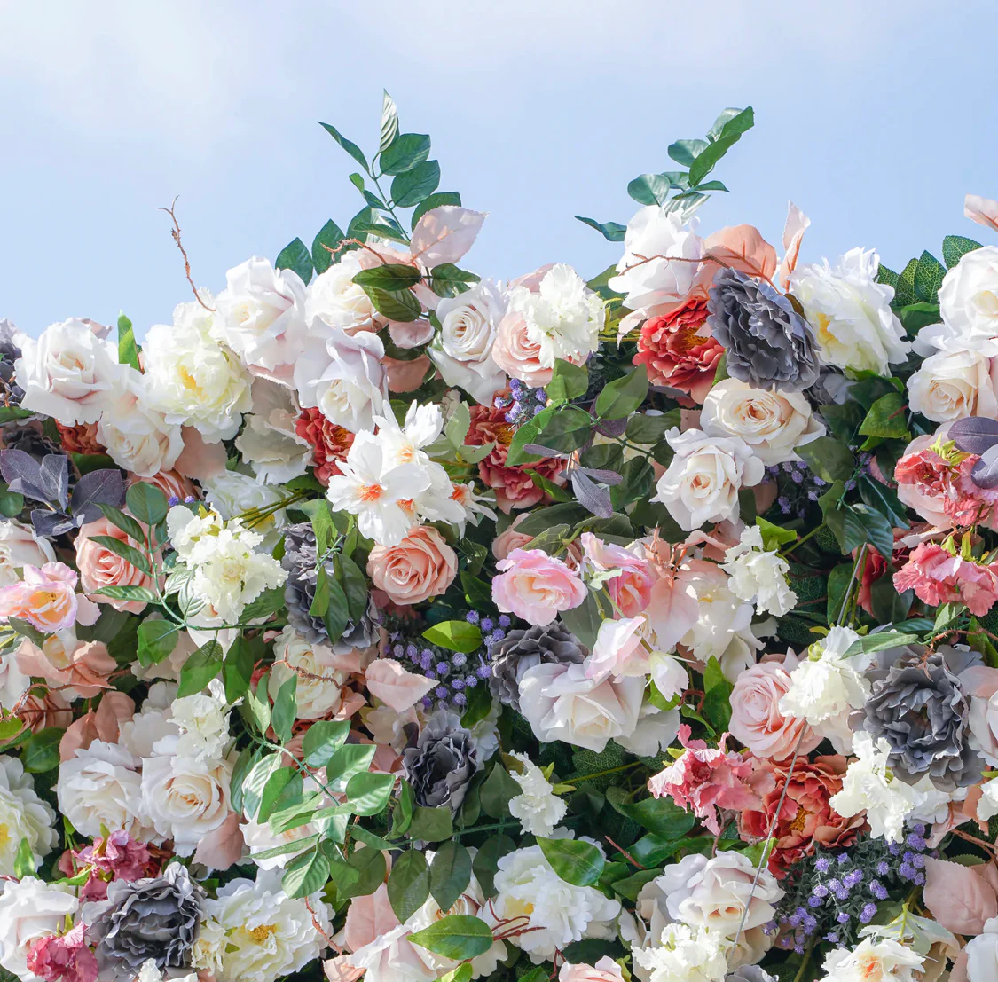 Deluxe 5D “Bella” flower wall cloth back