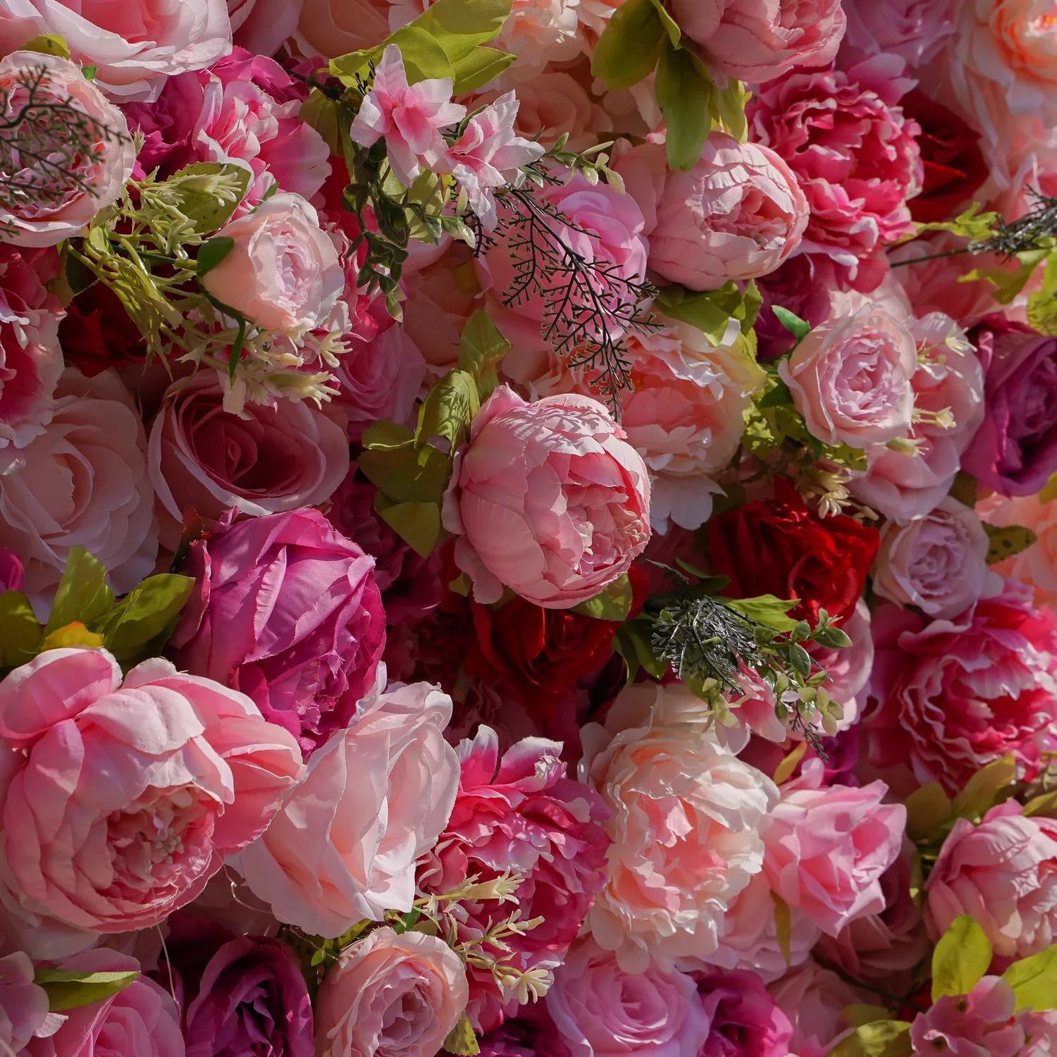 Premium 5D “Maeve” flower wall cloth back