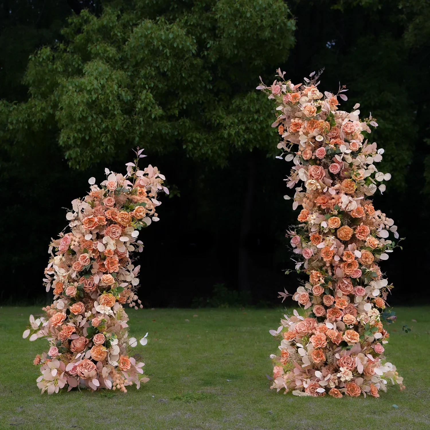 Candice floral arch freestanding