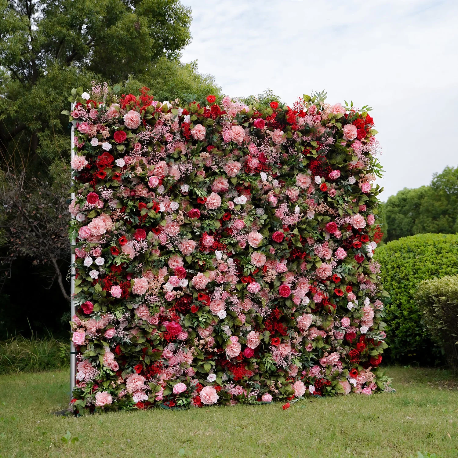 Deluxe 5D “Juni” flower wall cloth back