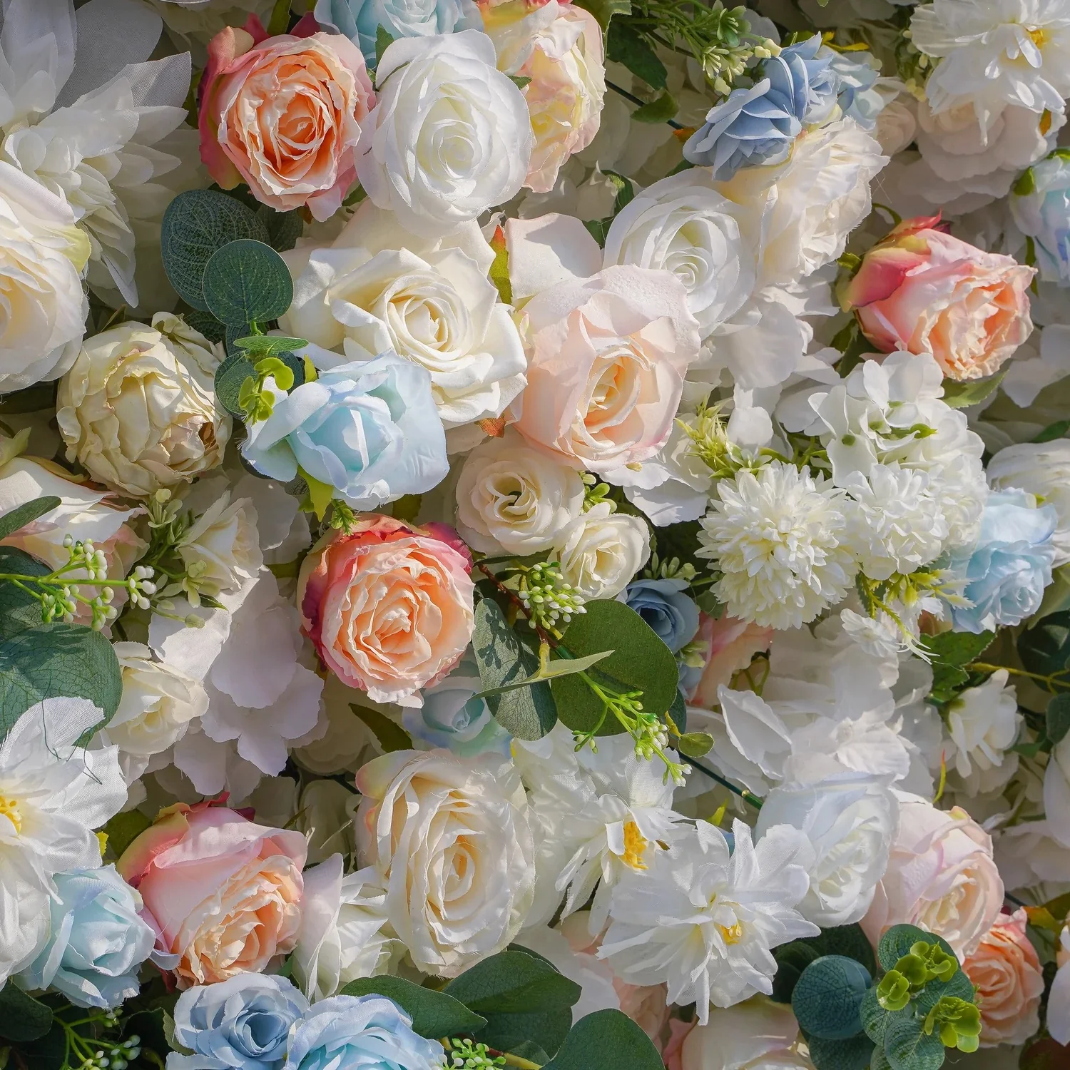 Deluxe 5D “Penny” flower wall cloth back