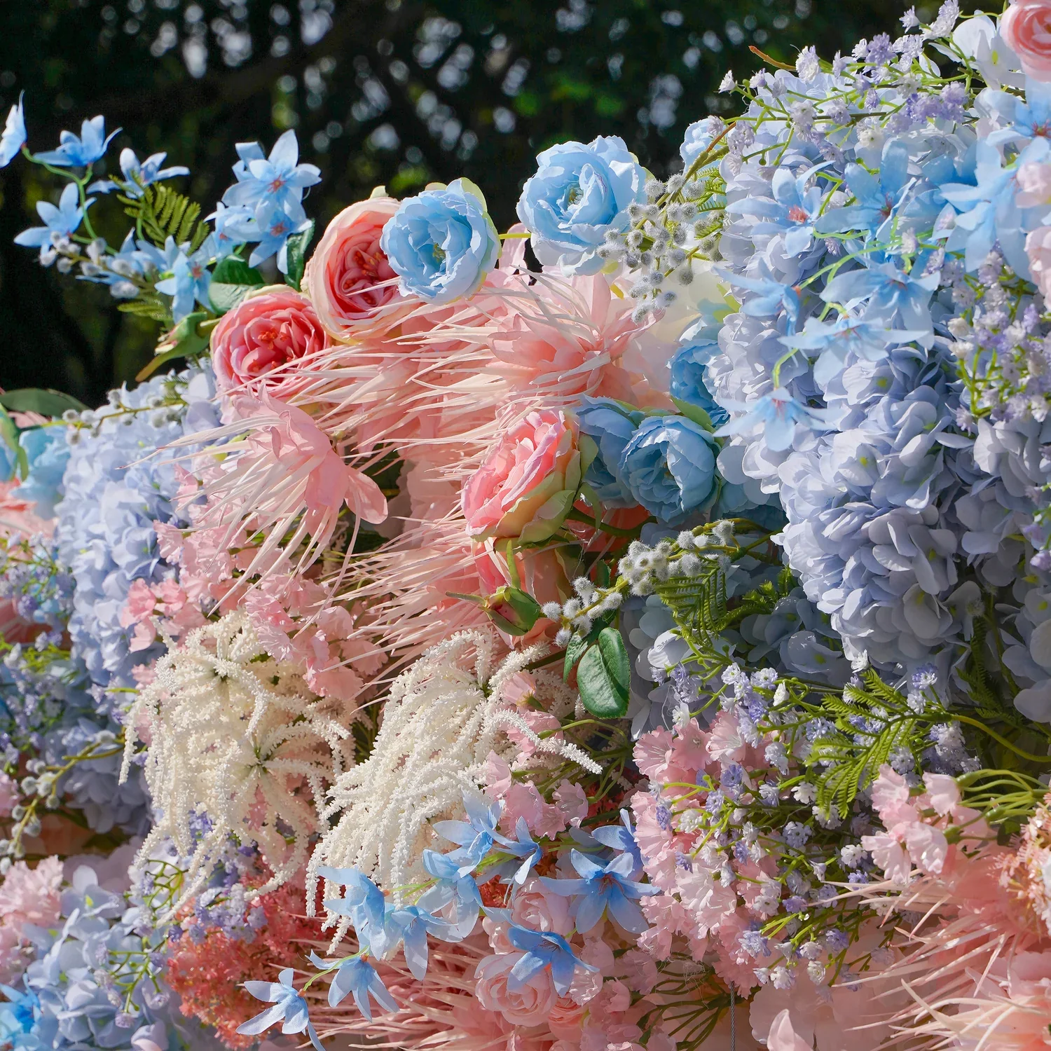 Premium 5D “Aries” flower wall cloth back