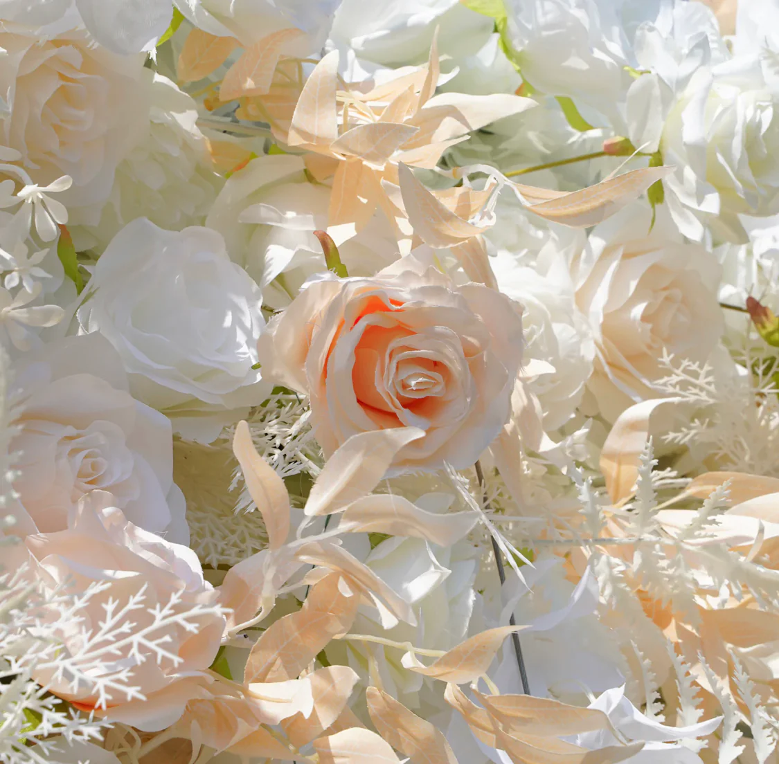 Deluxe 5D “Maya” flower wall cloth back