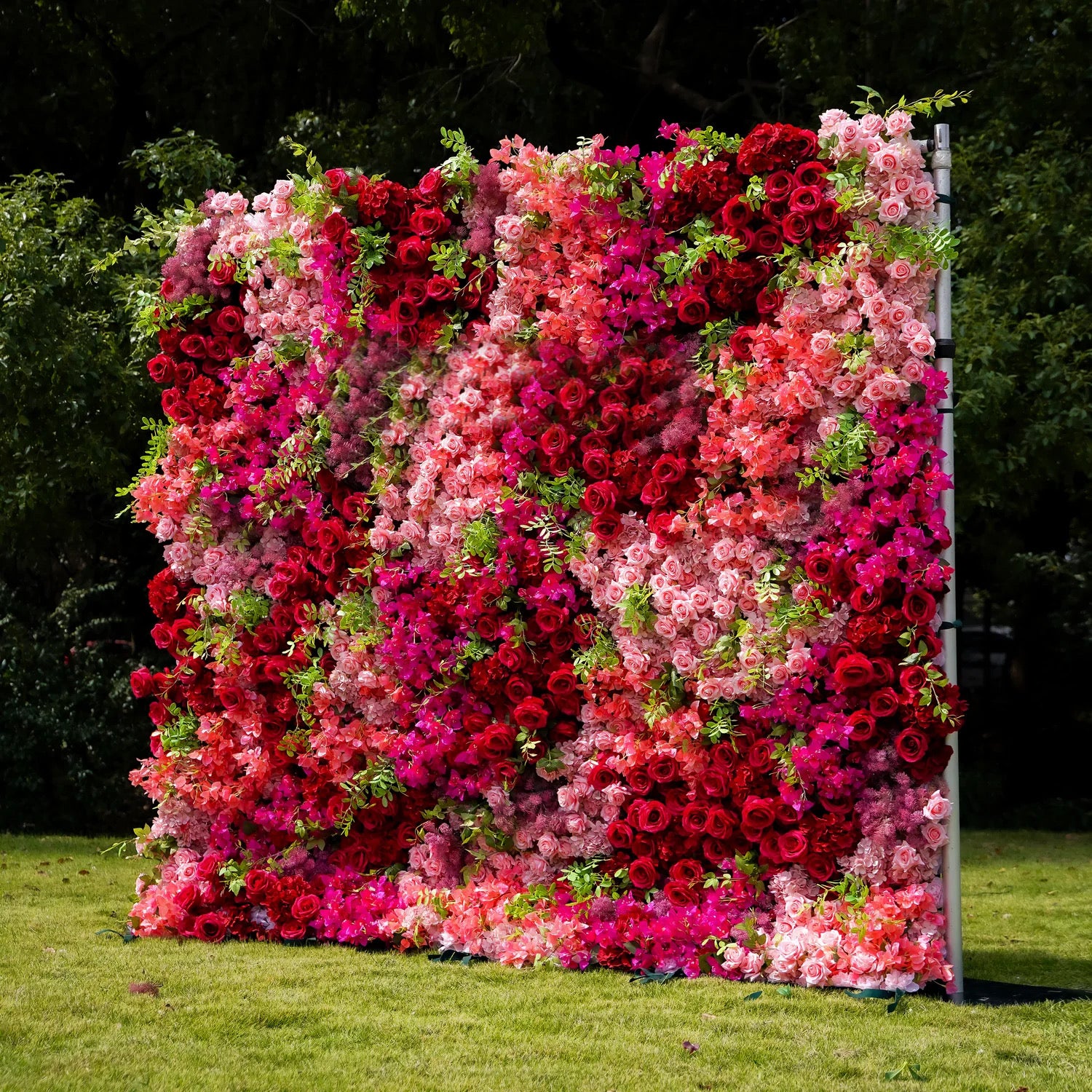 Deluxe 5D “Adela” flower wall cloth back