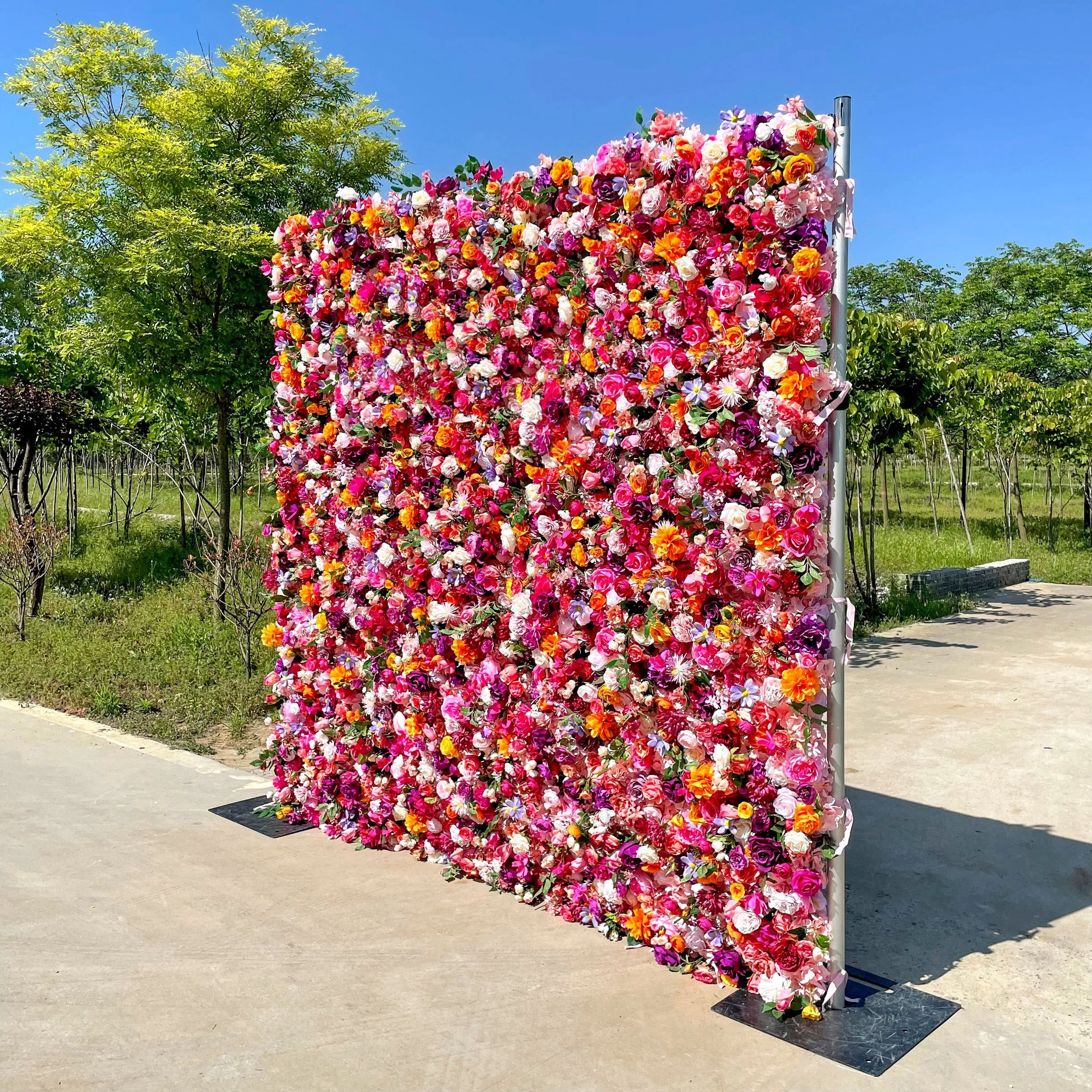 Deluxe 5D “Bonnie” flower wall cloth back