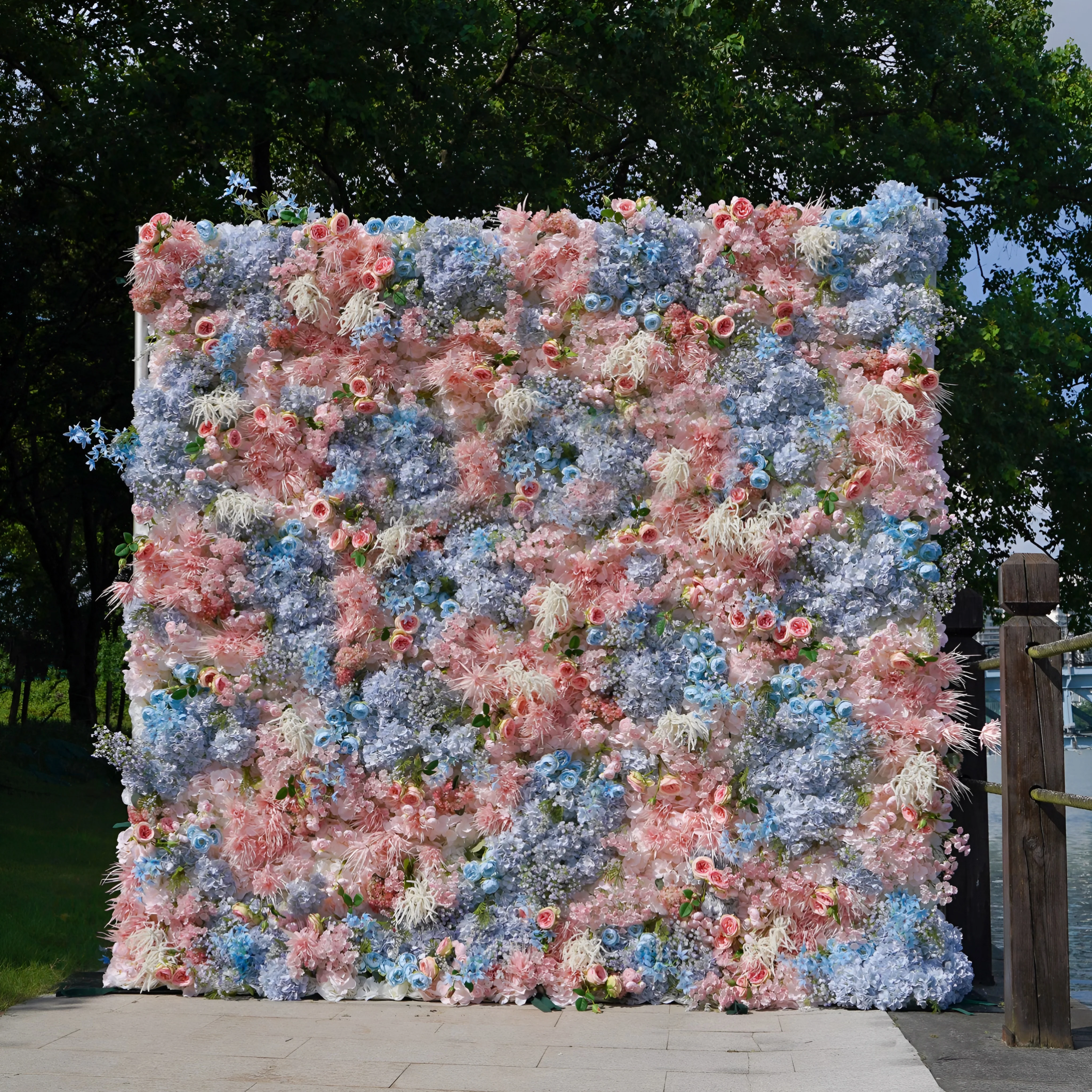 Premium 5D “Aries” flower wall cloth back