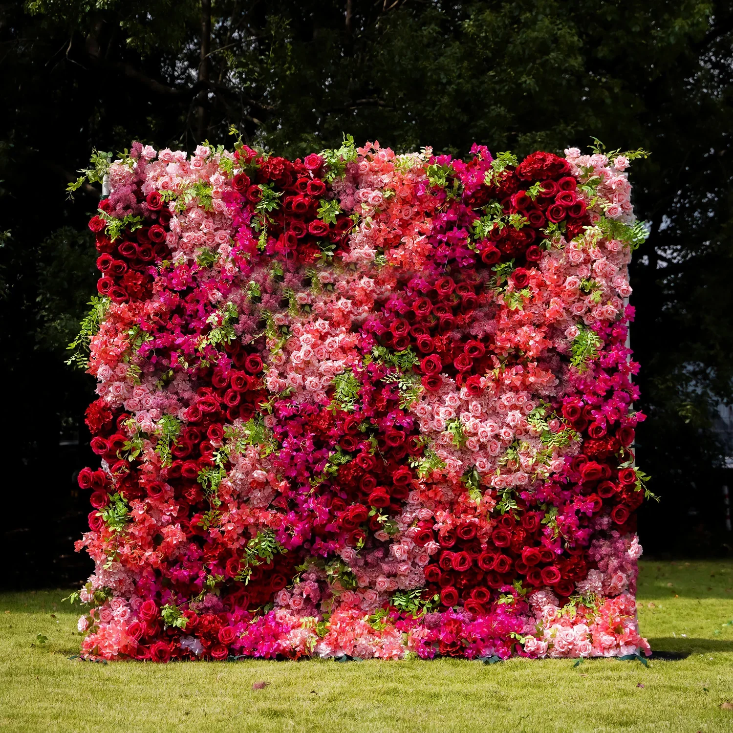 Deluxe 5D “Adela” flower wall cloth back