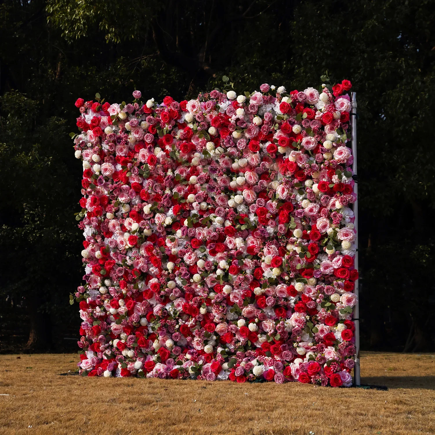 Deluxe 5D “Alisha” flower wall cloth back