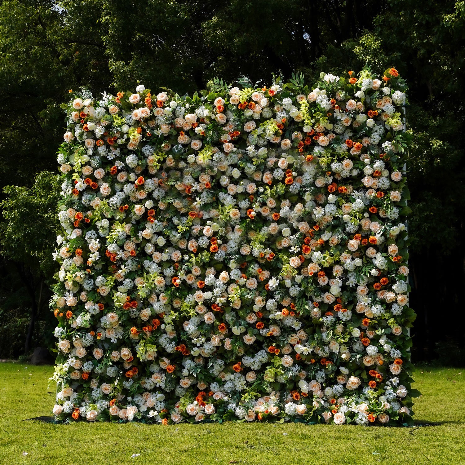 Deluxe 5D “Irina” flower wall cloth back