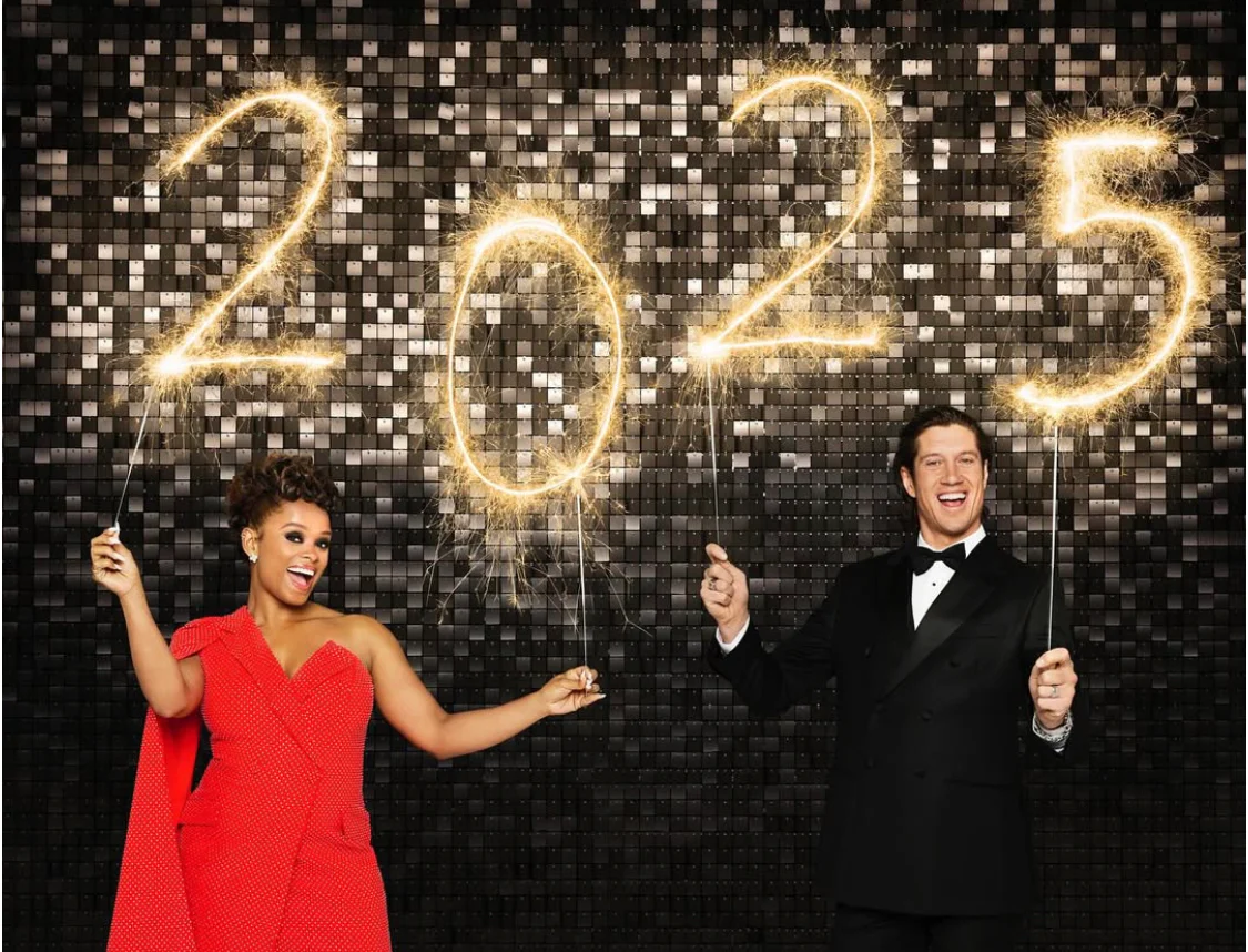 Matte Black sequin wall