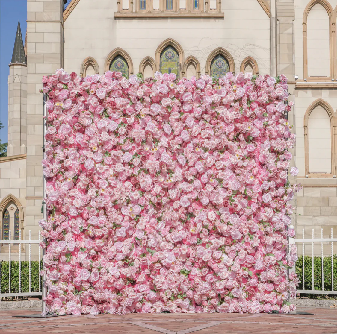 Deluxe 5D “Delilah” flower wall cloth back