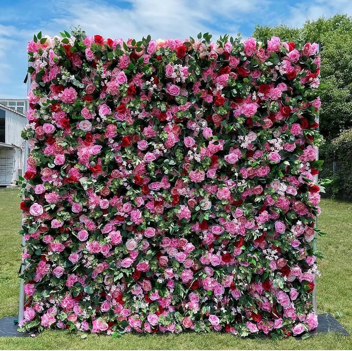 Deluxe 5D “Julia” flower wall cloth back