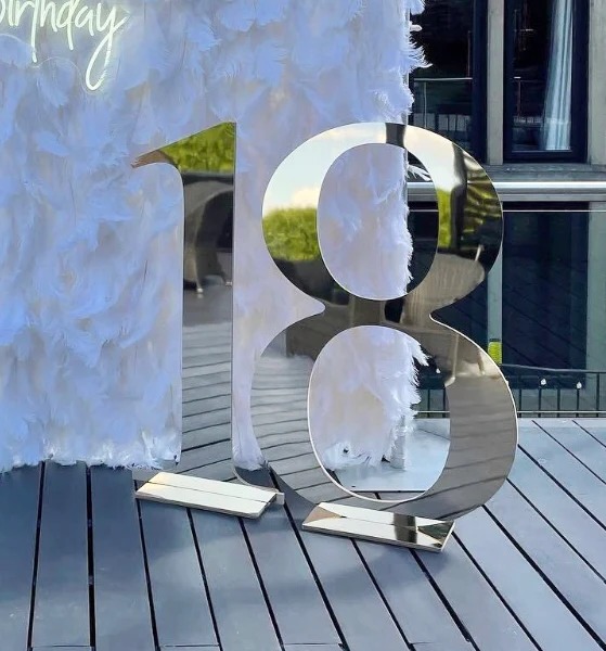 FREESTANDING 3FT NUMBERS