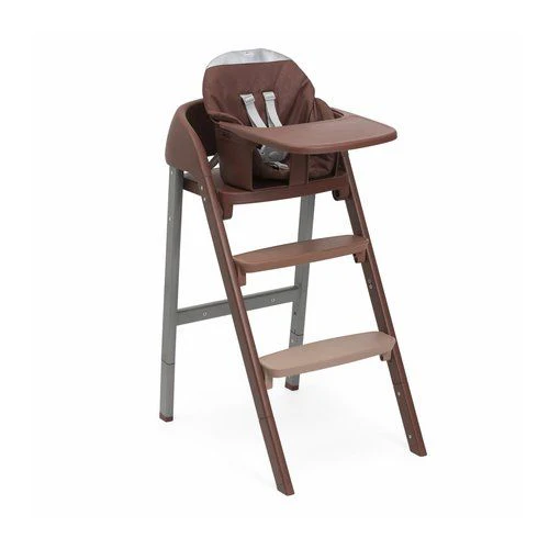 Chicco Crescendo Up – Dřevěná evoluční jídelní židlička 3 v 1 (červená)