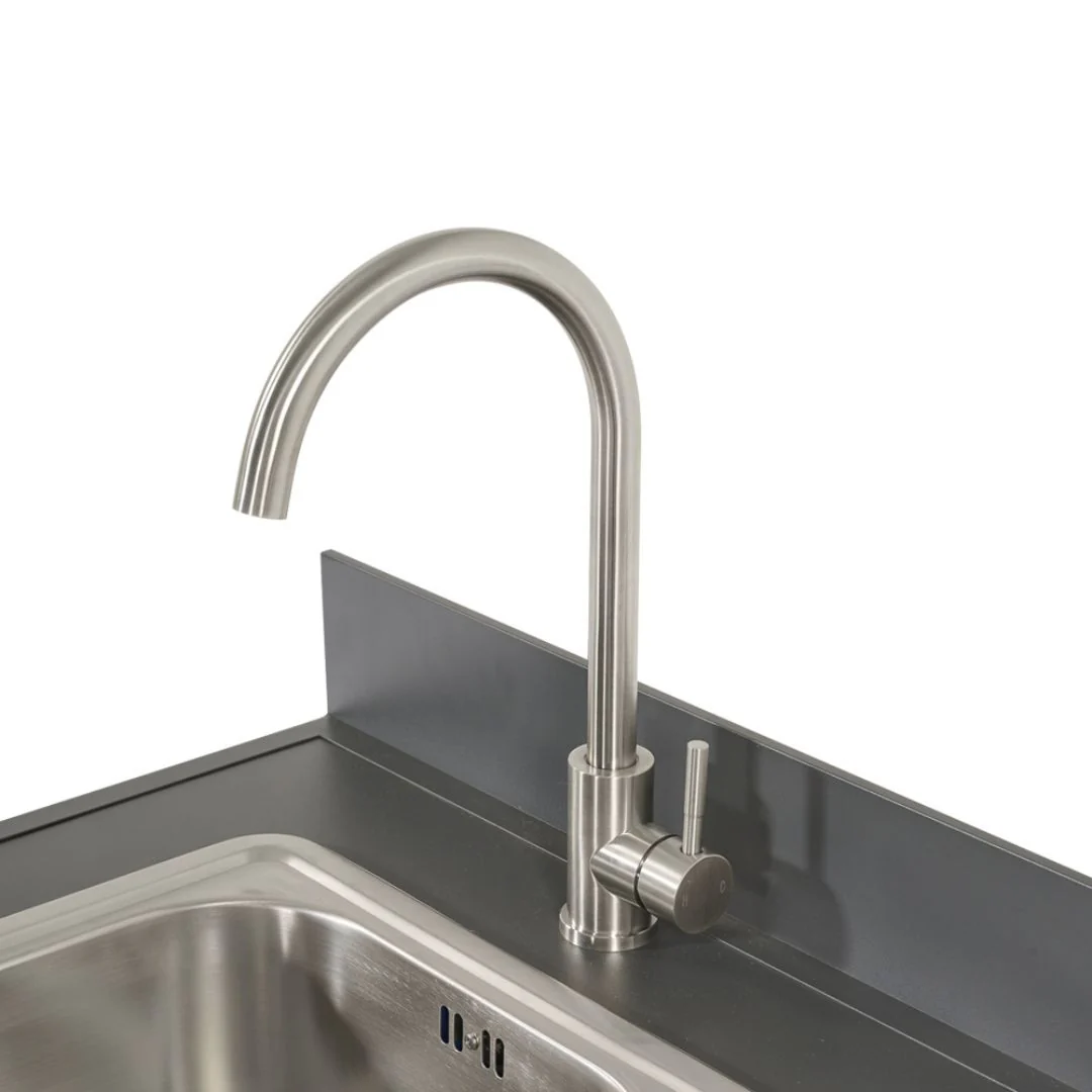 Kuchyňská linka s hliníkovým dřezem 60X60X100