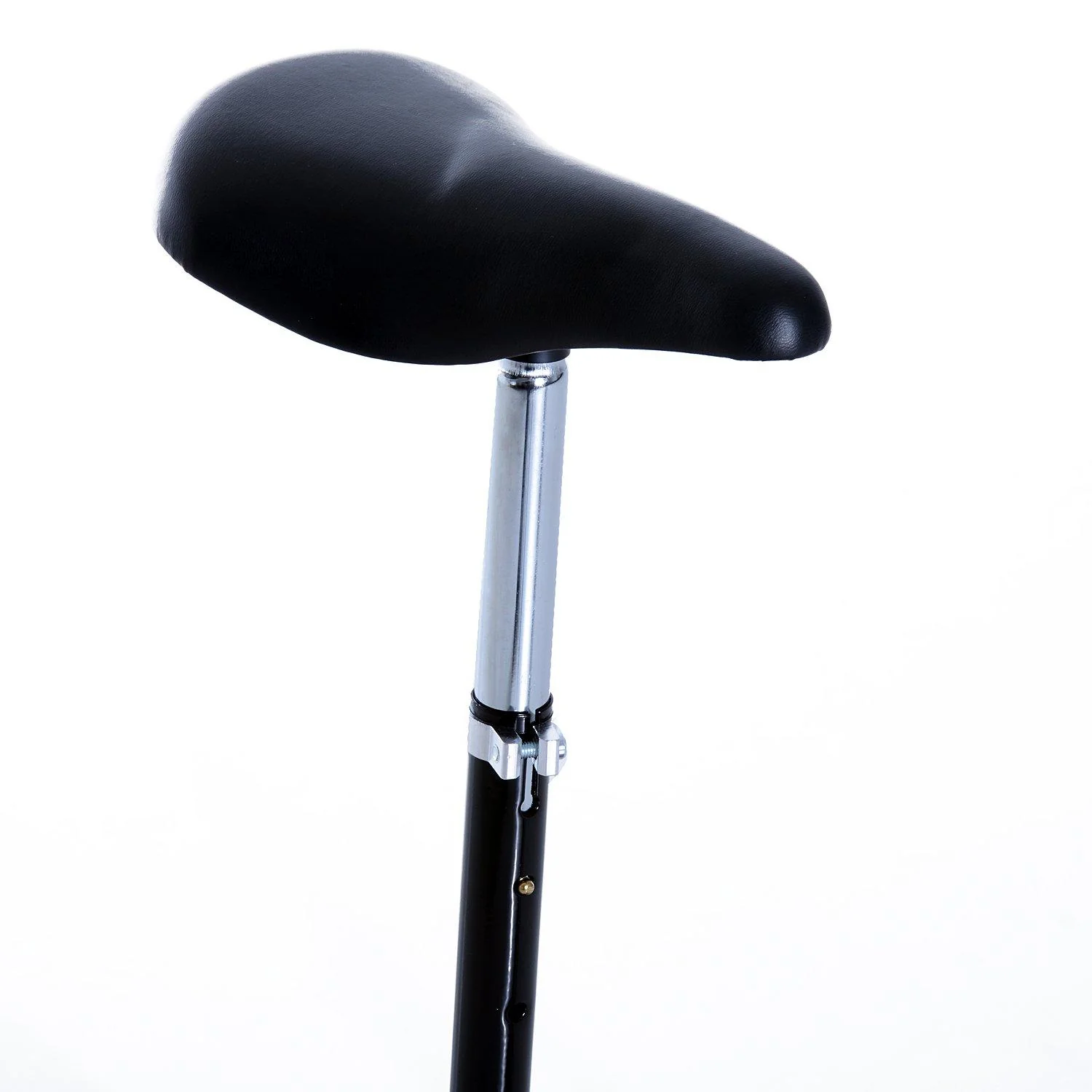 Skládací elektrická koloběžka pro děti s výkonem 120 W a sedlem, růžová a černá