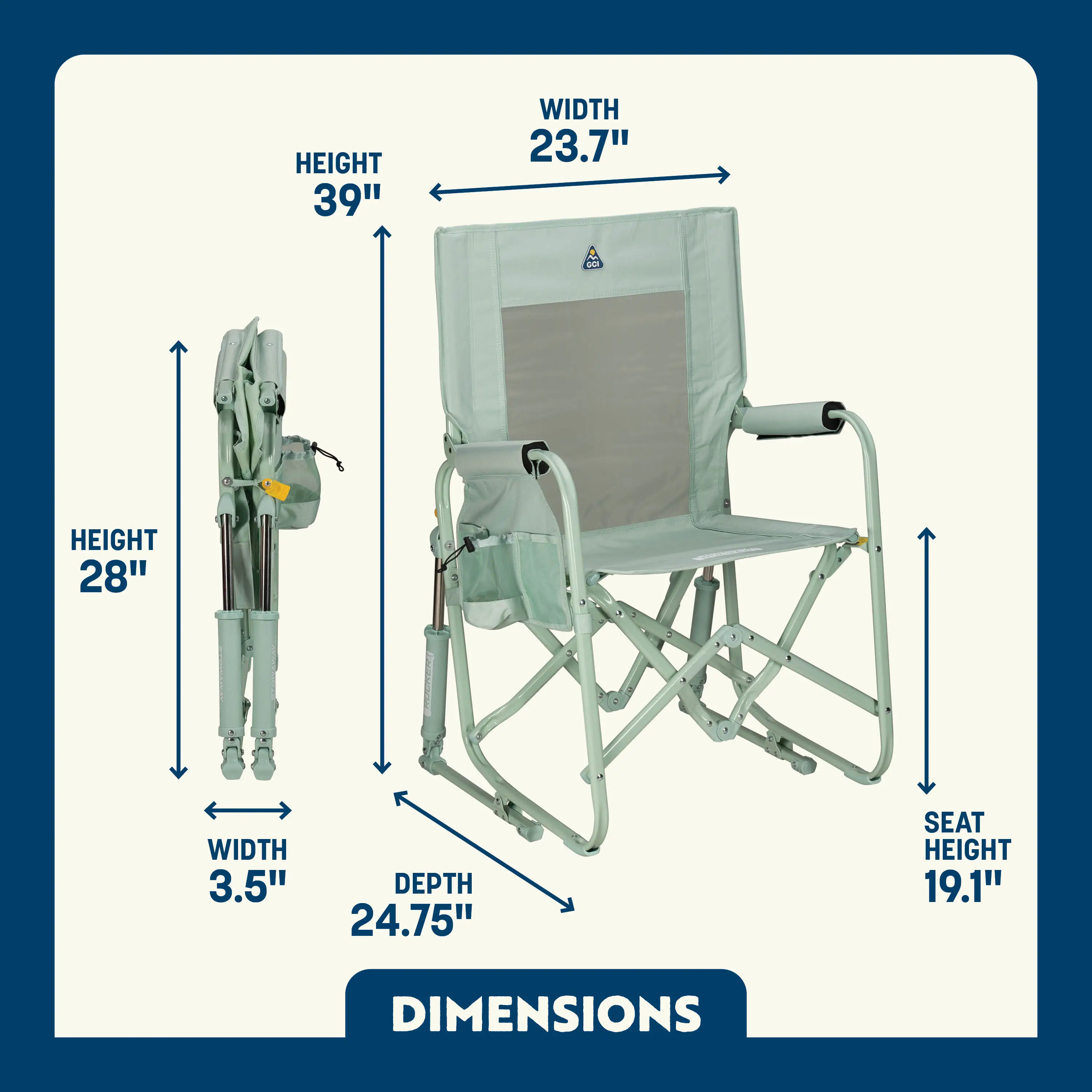 Houpací křeslo Stowaway™