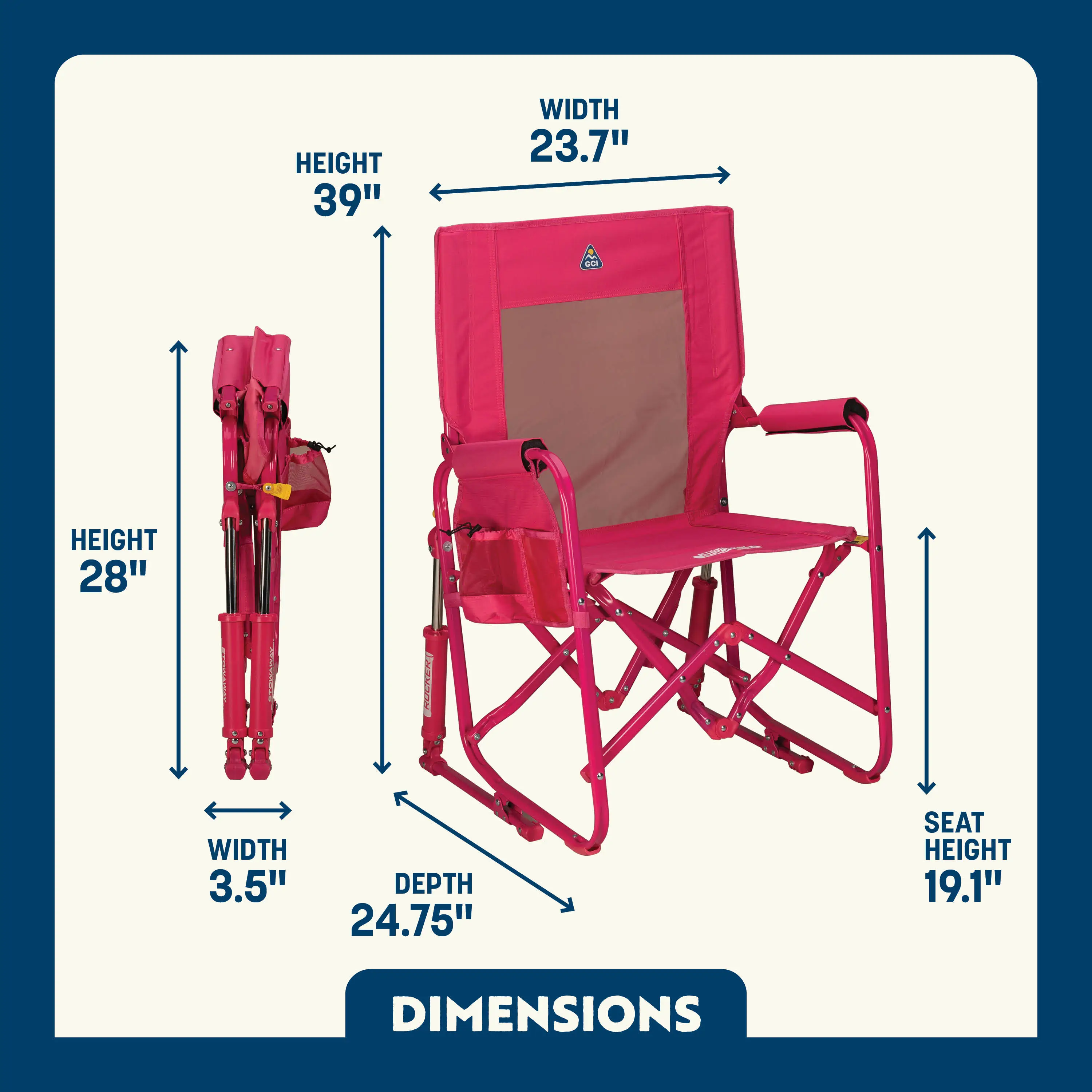 Houpací křeslo Stowaway™