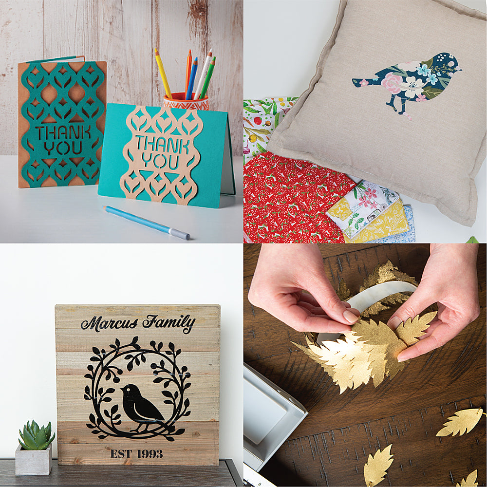 2025 ScanNCut DX SDX125 Elektronický řezací stroj s vestavěným skenerem - šedá/aqua