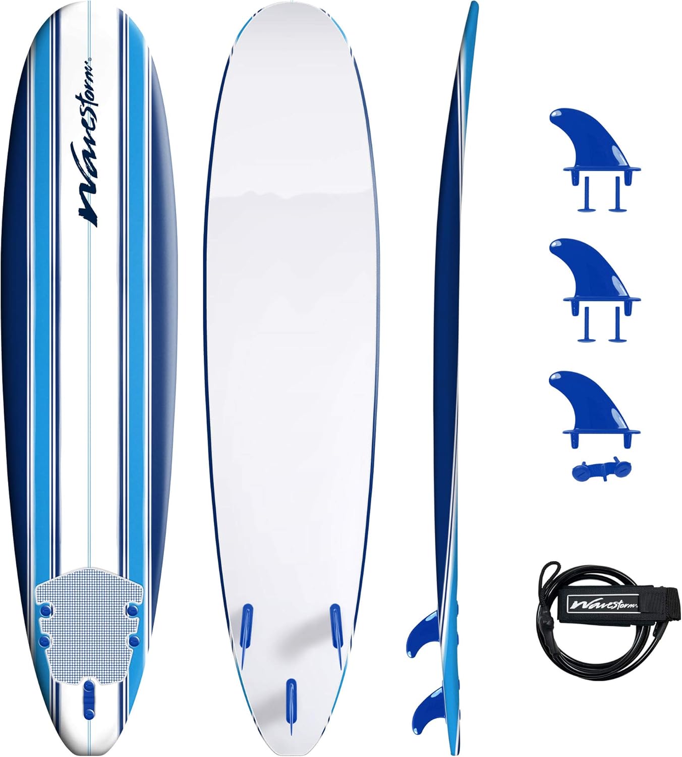 Klasický longboard Wavestorm 2,4 m z roku 2025