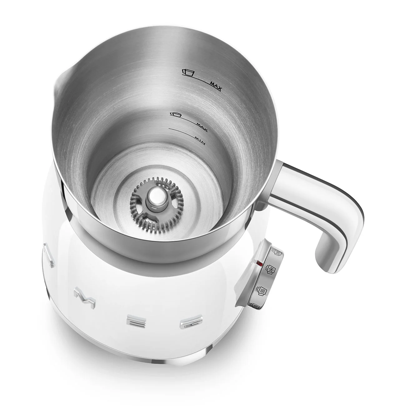 Smeg 50's White napěňovač mléka MFF01WHEU