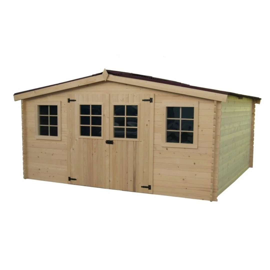 Prostorný dřevěný dům 4 x 3 m bez podlahy