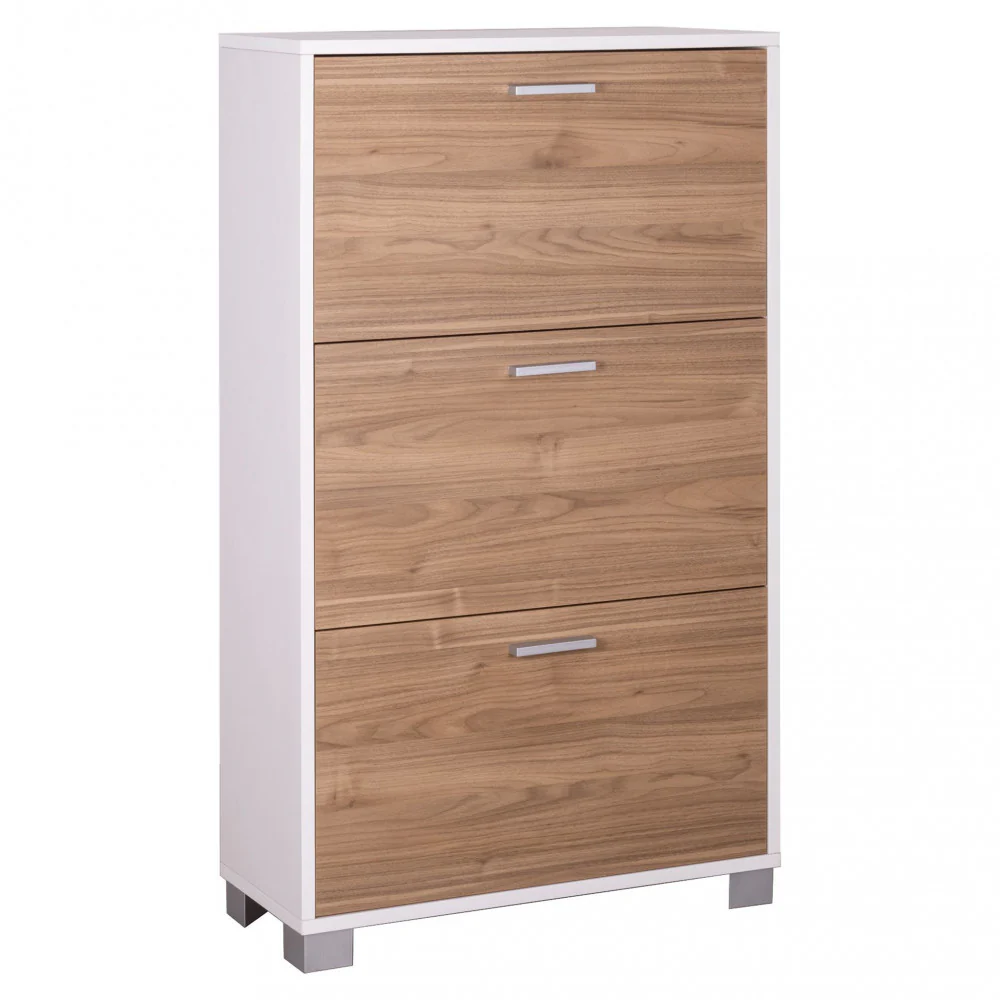 Elegantní, odolný, snadno montovatelný vnitřní botník s dvířky, 70 x 29 cm