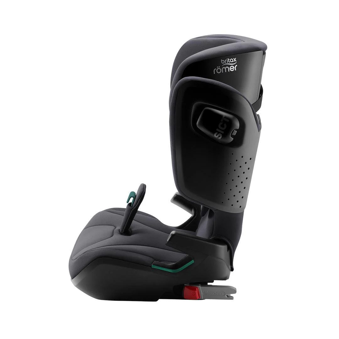 Autosedačka Britax Römer KIDFIX i-Size s vysokým opěradlem – skupina 2/3, šedá, s ISOFIXem a ochranou proti bočnímu nárazu