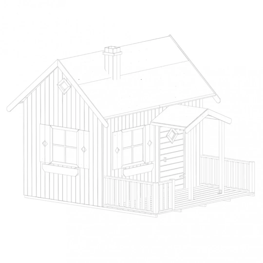 Dřevěný zahradní domeček pro děti