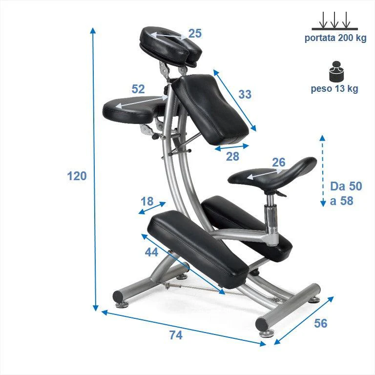 Ergonomické masážní křeslo | Kansas