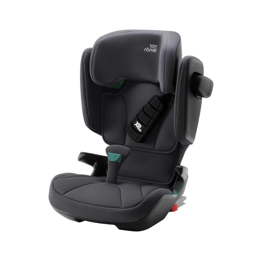 Autosedačka Britax Römer KIDFIX i-Size s vysokým opěradlem – skupina 2/3, šedá, s ISOFIXem a ochranou proti bočnímu nárazu