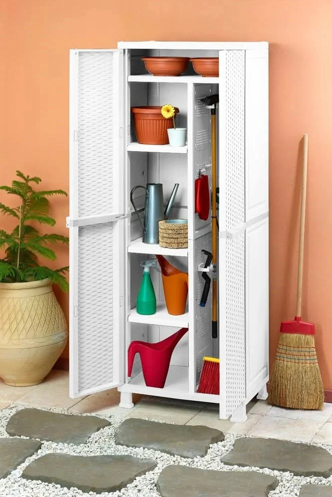 Šatní skříň Keter cm. 65x45x177 v., p/rozsah bílá